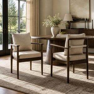 Mid-Century Modern Dining Chairs Set of 2