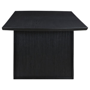 Mason - Removable Extension Leaf Dining Table - Black