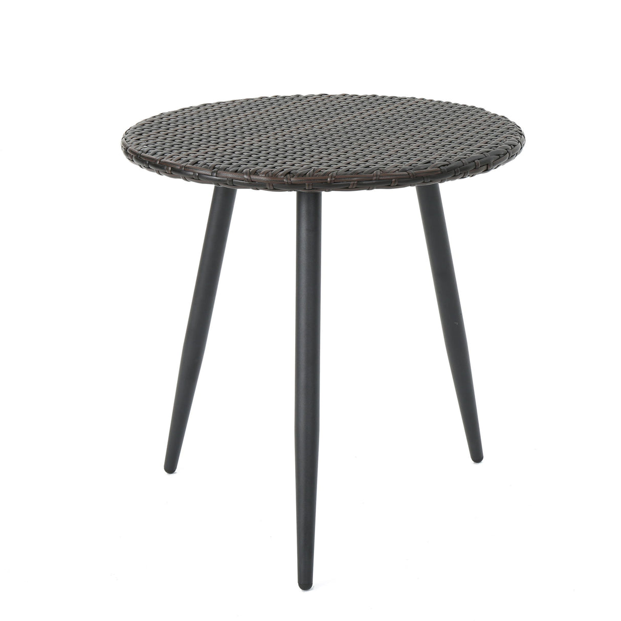 Kenneth - 3 Pieces Chat Set Outdoor Furniture - Brown Multi