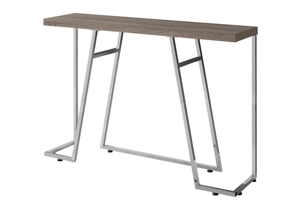 Accent Console Table For Entryway, Durable Construction - Taupe - Best Buy Furniture