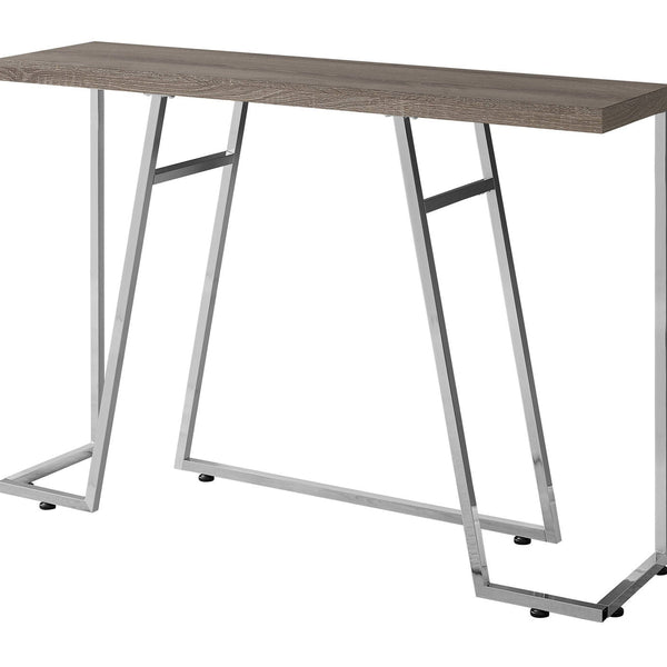 Accent Console Table For Entryway, Durable Construction - Taupe - Best Buy Furniture
