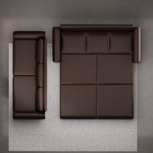 Chesterfield Sofa & Pull Out Bed
