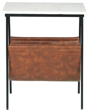 Etanbury - Accent Table - Brown / Black / White - Best Buy Furniture