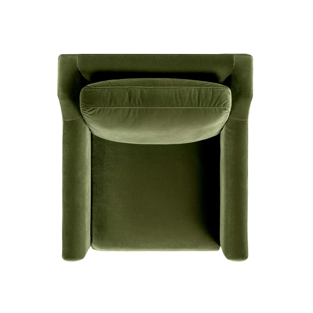 Josephine 33" Upholstered Accent Chair, Olive
