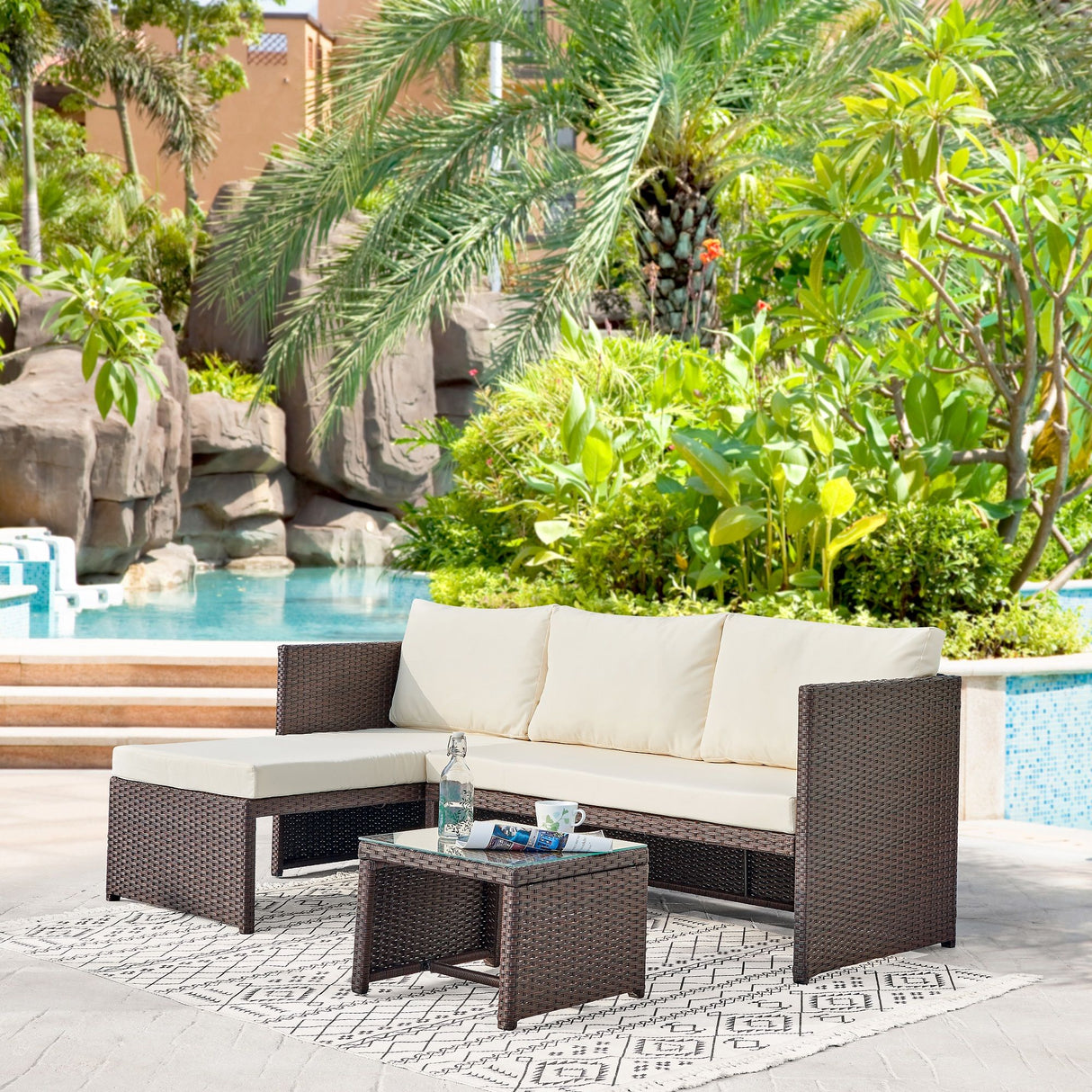 Menton - 3 Piece Sectional Set
