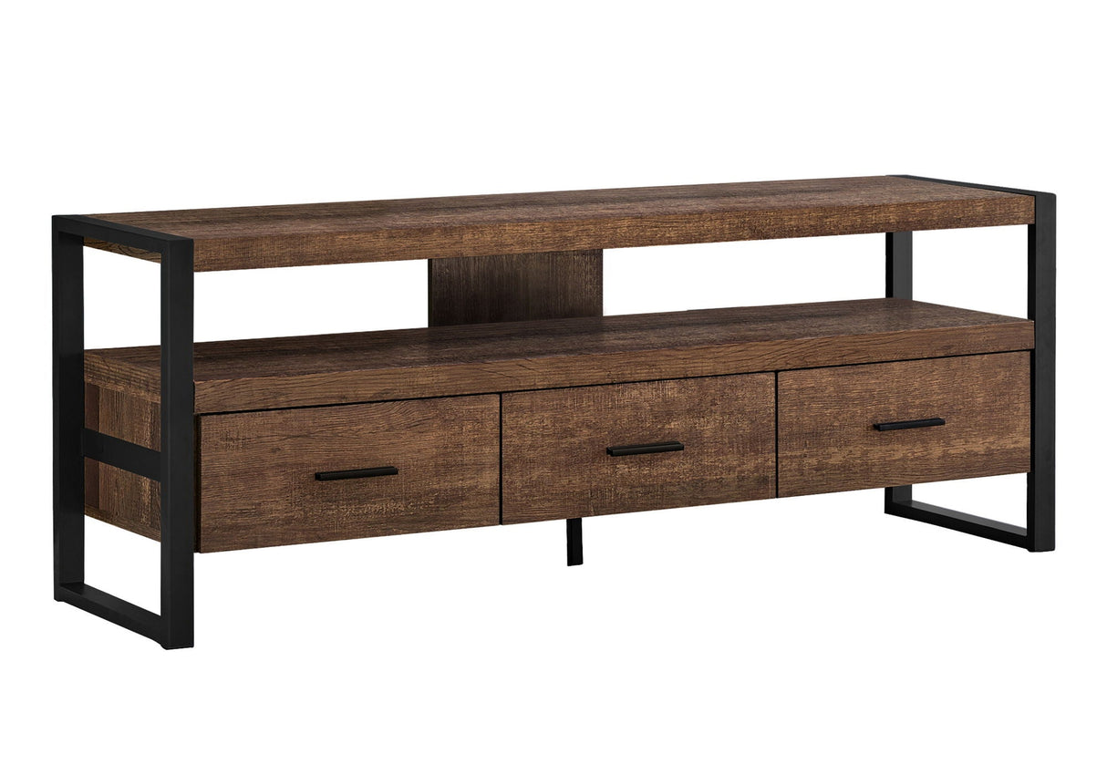 TV Stand, Console, Media Entertainment Center, Storage Drawers, Modern - Best Buy Furniture