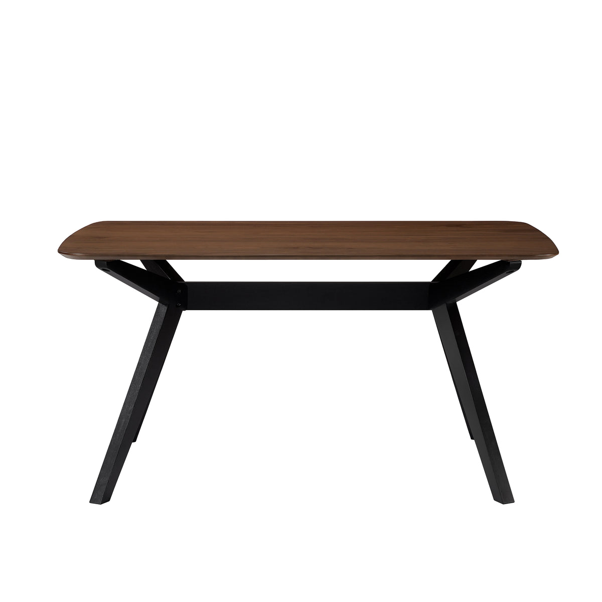 5-Pieces Upholstered Dining Set With Rubberwood Frame