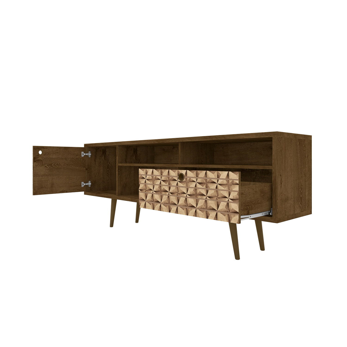 Liberty - TV Stand With 3 Open Shelves