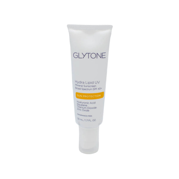GLYTONE Hydra Lipid UV Mineral Sunscreen SPF 40+ 1.7oz - Small Amount Missing