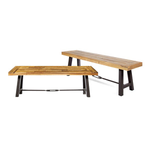 Catriona - Bench - Teak - Best Buy Furniture
