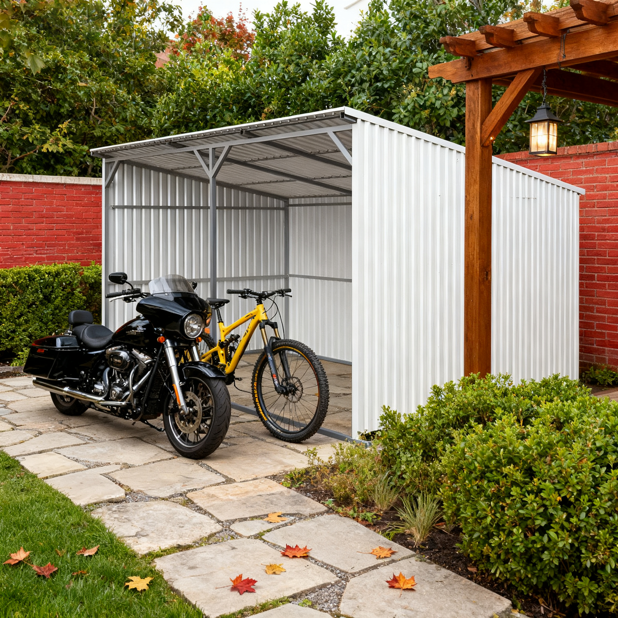 20Ft x 12Ft Livestock Metal Shed – Heavy-Duty Steel Shelter