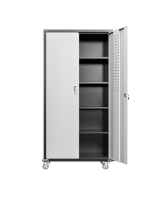Garage Storage Cabinets with Locking Doors and 4 Adjustable Shelves
