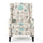 Westeros Wing Back Fabric Upholstered Recliner - Best Buy Furniture