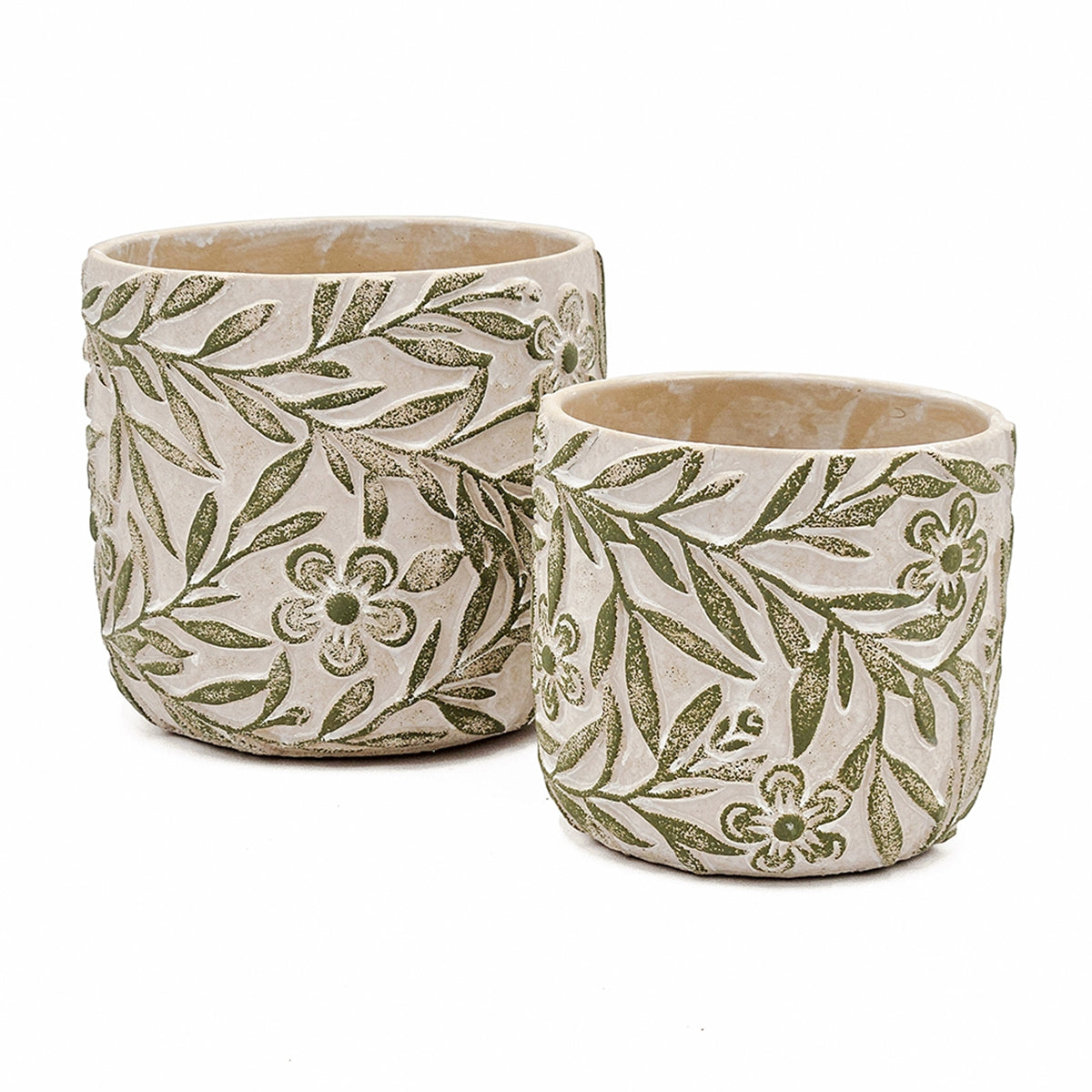 Set of 2 Garden Pots & Planters