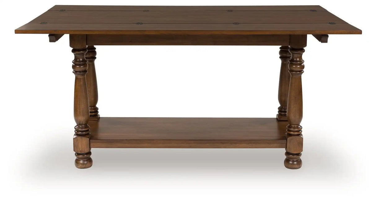 Sturlayne - Flip Top Sofa Table - Brown - Best Buy Furniture