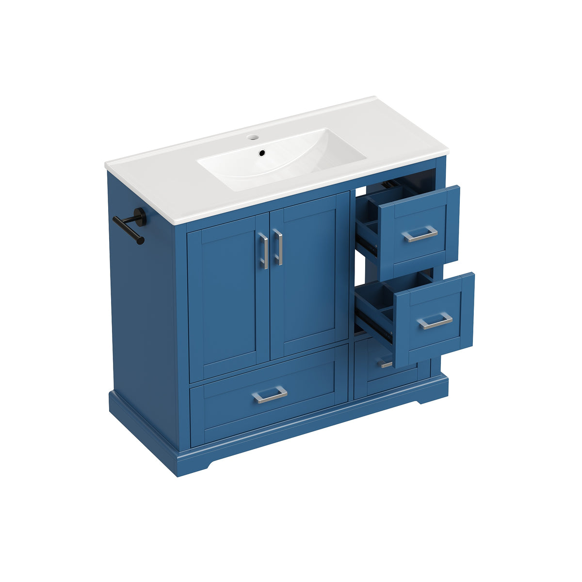 42" Bathroom Vanity in Navy Blue