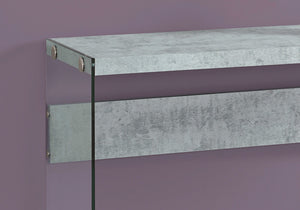 Accent Console Table For Entryway, Glossy Spacious Surface - Best Buy Furniture