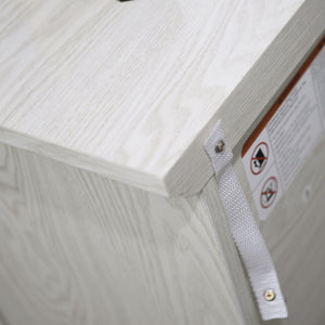 Sideboard Cabinet With Mirrored Doors, Adjustable Shelf, Metal Handles