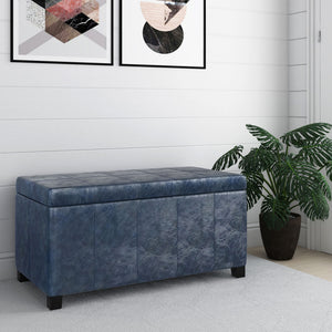 Dover - Upholstered Storage Ottoman Bench