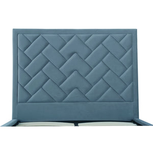 Crosby - Bed With Upholstered Headboard And Slats
