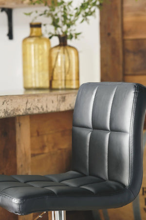 Bellatier - Adjustable Height Barstool (Set of 2) - Best Buy Furniture