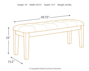 Ralene - Upholstered Bench - Best Buy Furniture