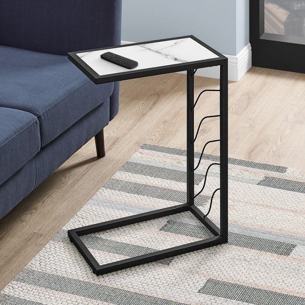 Accent Table, C - Shaped, Contemporary & Modern Convenient Design - Best Buy Furniture