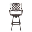 Cast Aluminum Bar Stool - Copper - Best Buy Furniture