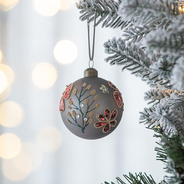 Glass Decorative Hanging Ball Christmas Tree Ornaments For Holiday Party Decorations