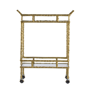 Antique Twig Bar Cart - 23.5x13.5x30"