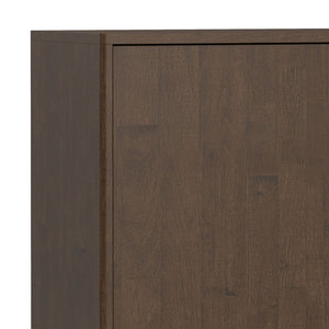Harper - 3 Door Sideboard Buffet / Storage Cabinet - Walnut Brown