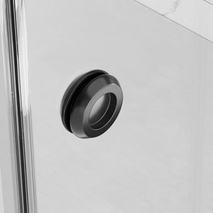 Frameless Shower Door - Double Sliding Design