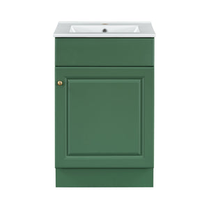 Bathroom Vanity With Sink, Cabinet With Adjustable Shelf