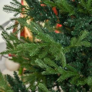 HOMCOM 7.5 Foot Artificial Christmas Tree