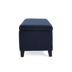 Upholstered Storage Ottoman Bench