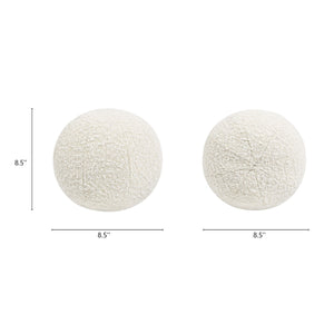 Luna - Round Sphere Accent Ball Throw Pillow