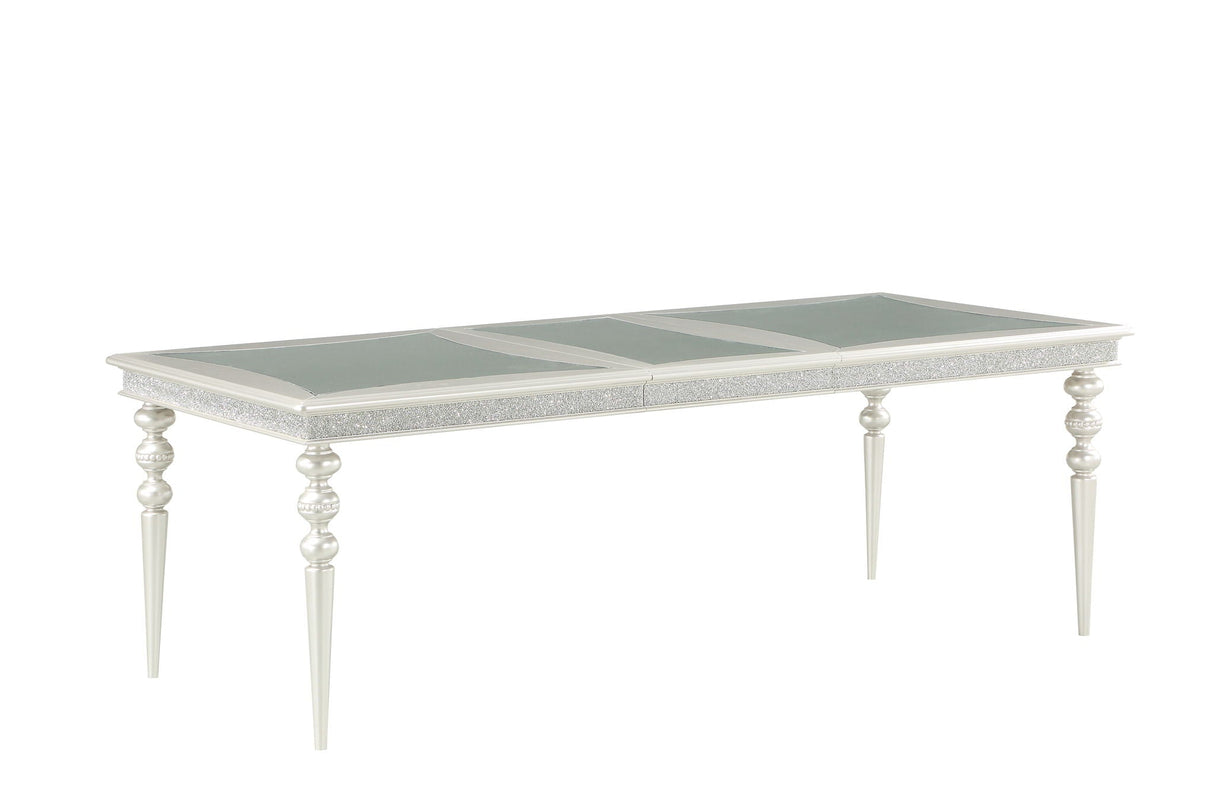 Maverick - Dining Table - Silver - Best Buy Furniture