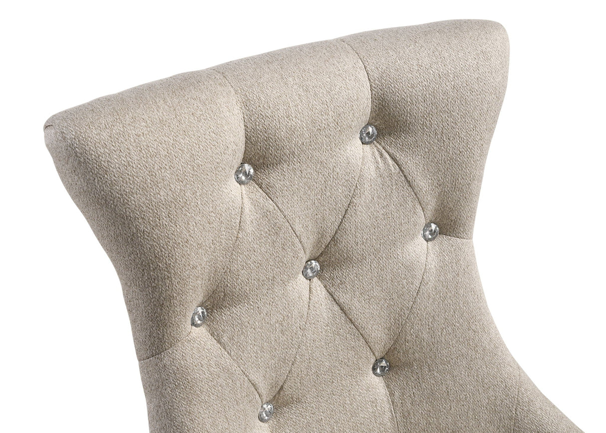 Gabrian - Two Tone Reclaimed Side Chair (Set of 2) - Beige / Gray - Best Buy Furniture
