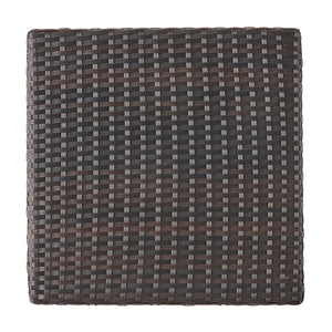 Luminant - Outdoor Side Table With Iron Frame - Brown