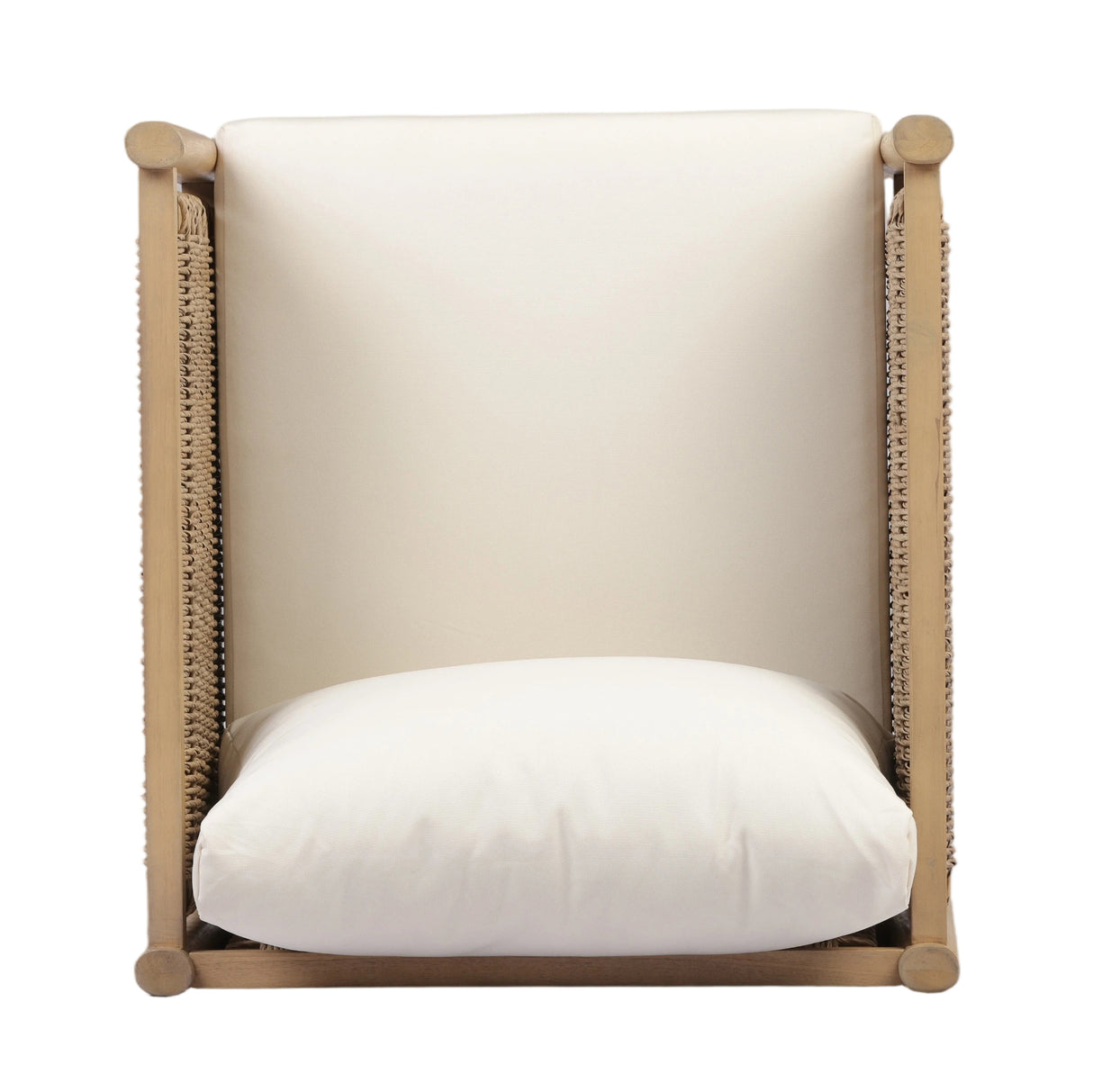 Set of 3 Outdoor Acacia Wood Patio Chairs