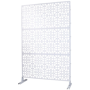 Outdoor & Indoor Metal Freestanding Decorative Privacy Screen