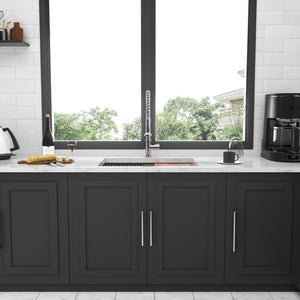 Single Bowl, Undermount Workstation, Kitchen Sink With Accessories