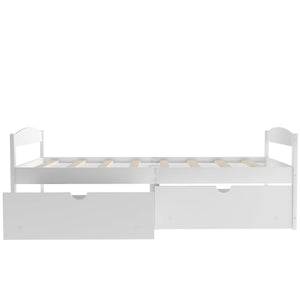 Platform Bed With 2 Drawers