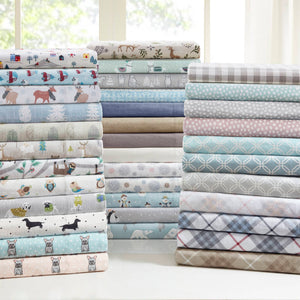 Twin XL Printed Sheet Set with Soft Cotton - Printed