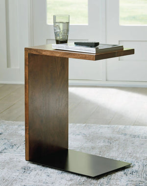 Wimshaw - Accent Table - Brown / Black - Best Buy Furniture