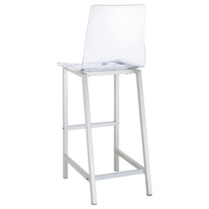 Bar Stools (Set of 2) - Clear