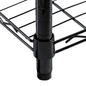 Assembled Metal Storage Shelving Unit - 3 Sizes & 2 Colors!