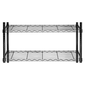 Assembled Metal Storage Shelving Unit - 3 Sizes & 2 Colors!