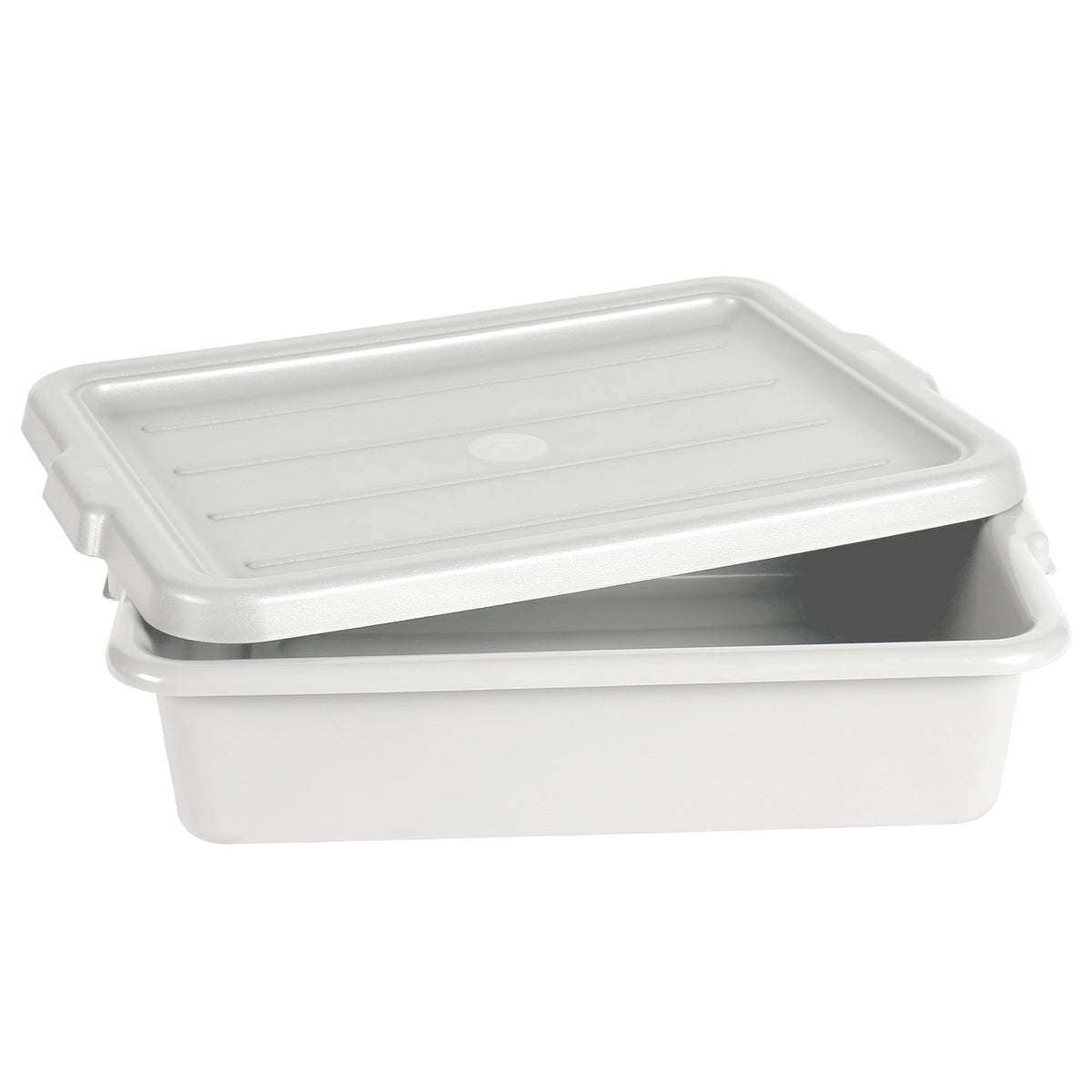 Commercial Meat Tubs with Lids - 6-Pack
