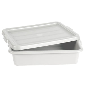 Commercial Meat Tubs with Lids - 6-Pack